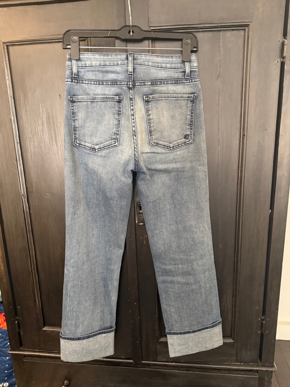 Women’s Fidelity Denim - Cali Cuff Jean, size 25, Acme Blue - Picture 5 of 9